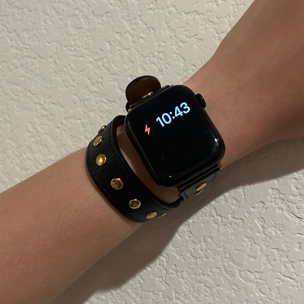Gold Stud Wrap Band for Apple Watch